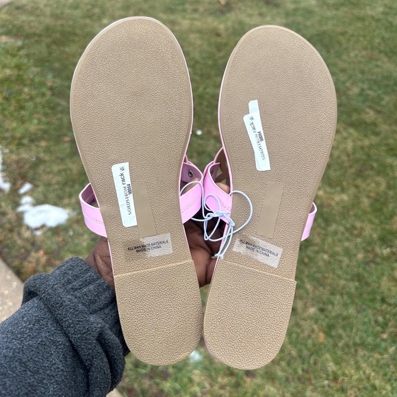 DV Dolce Vita Women's Gotie Sandals Size 9.5 Pink - Picture 8 of 13